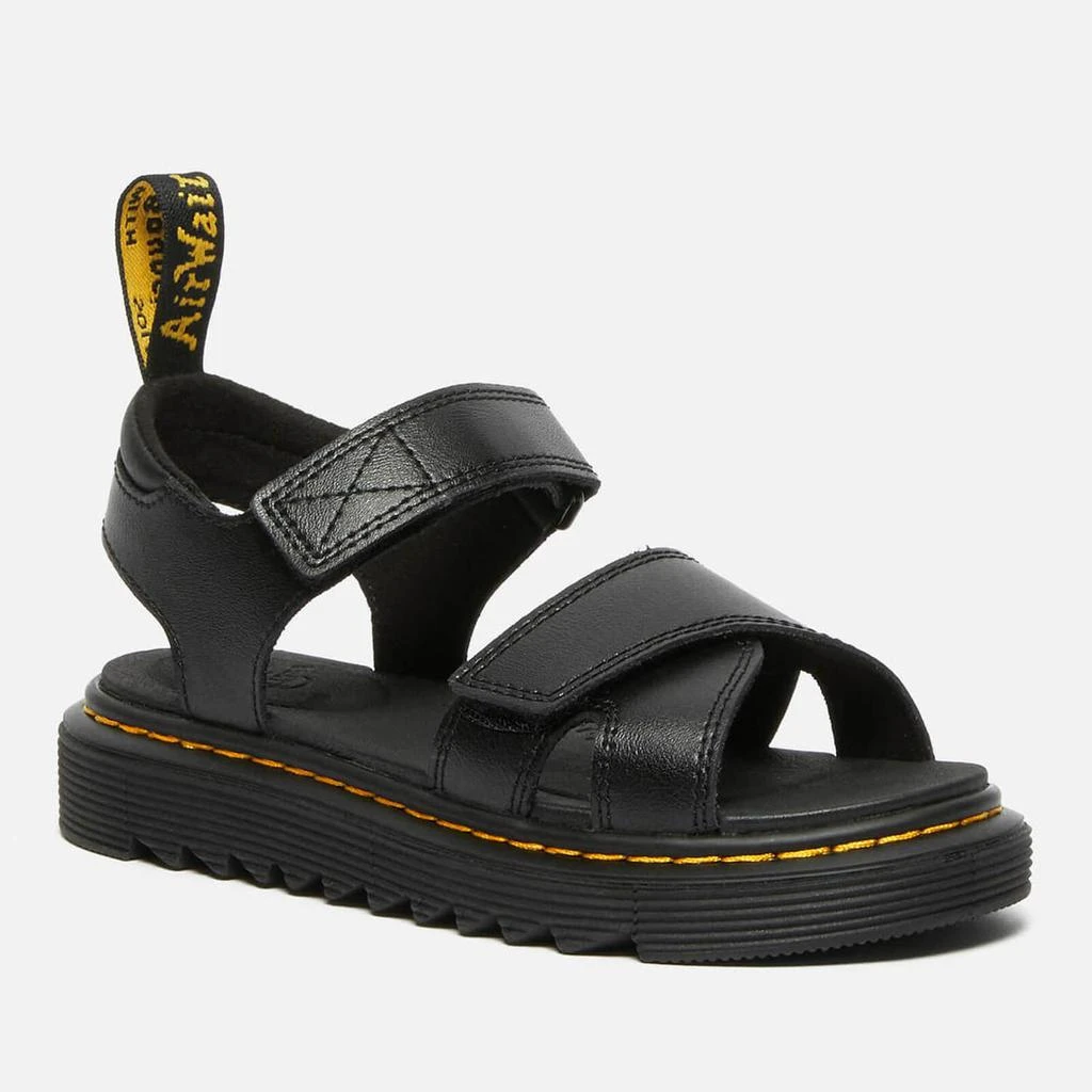 商品Dr. Martens|Dr. Martens Kids' Vossie Lamper Sandal - Black,价格¥248,第2张图片详细描述