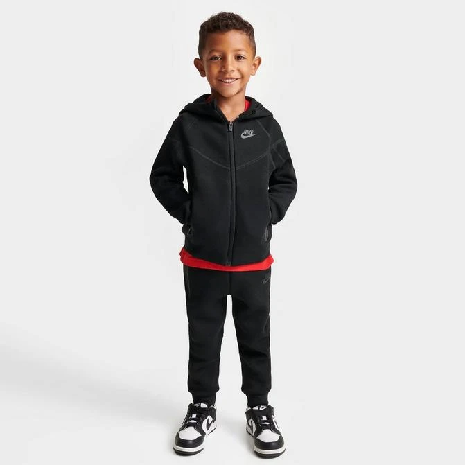 商品NIKE|Kids' Toddler Nike Tech Fleece Full-Zip Set,价格¥707,第1张图片