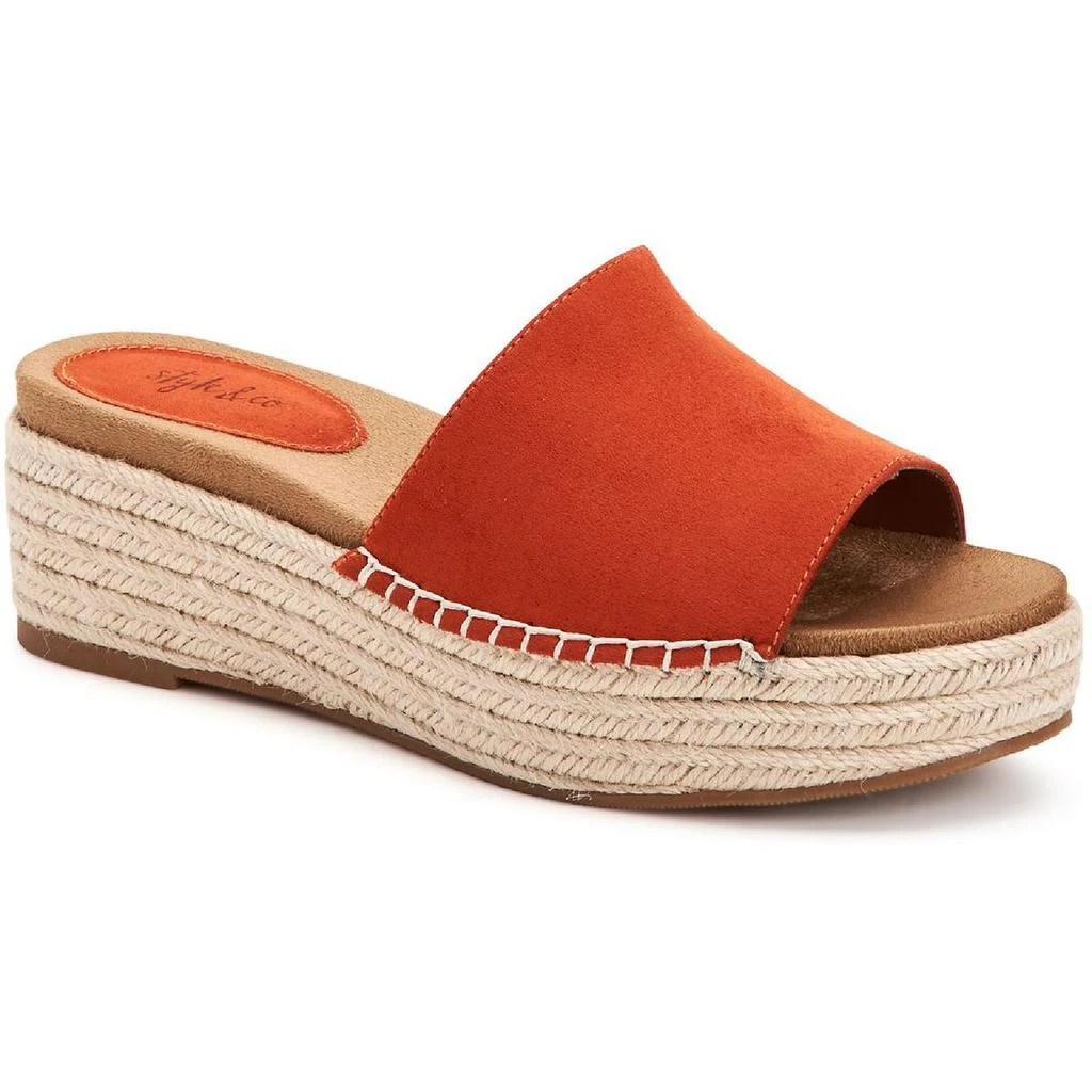 商品Style & Co|Style & Co. Womens Keiraa Comfort Insole Slip On Espadrilles,价格¥87,第1张图片