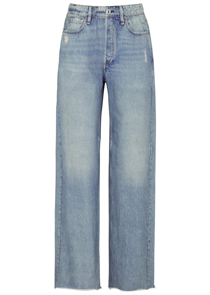 Miramar jeans-effect cotton trousers商品第1张图片规格展示
