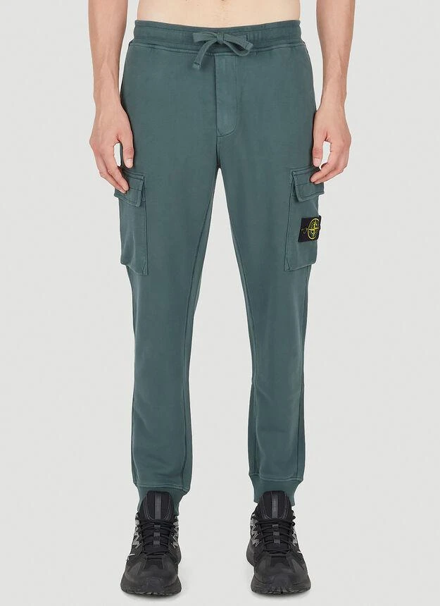 商品Stone Island|Cargo Track Pants in Green,价格¥1700,第1张图片