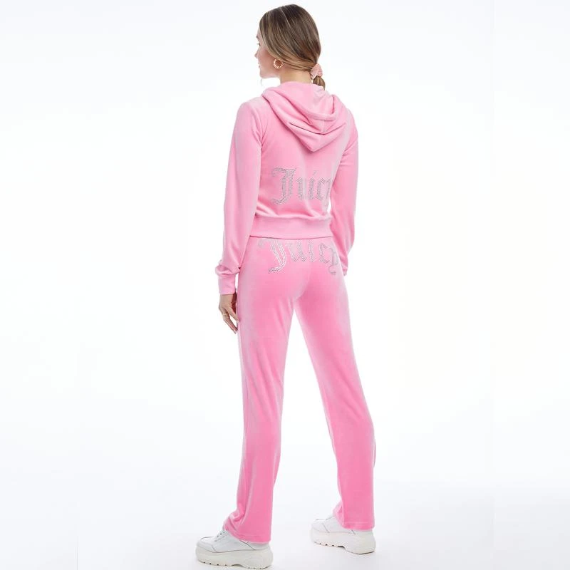 商品Juicy Couture|Juicy Couture Velour Pants - Women's,价格¥542,第3张图片详细描述