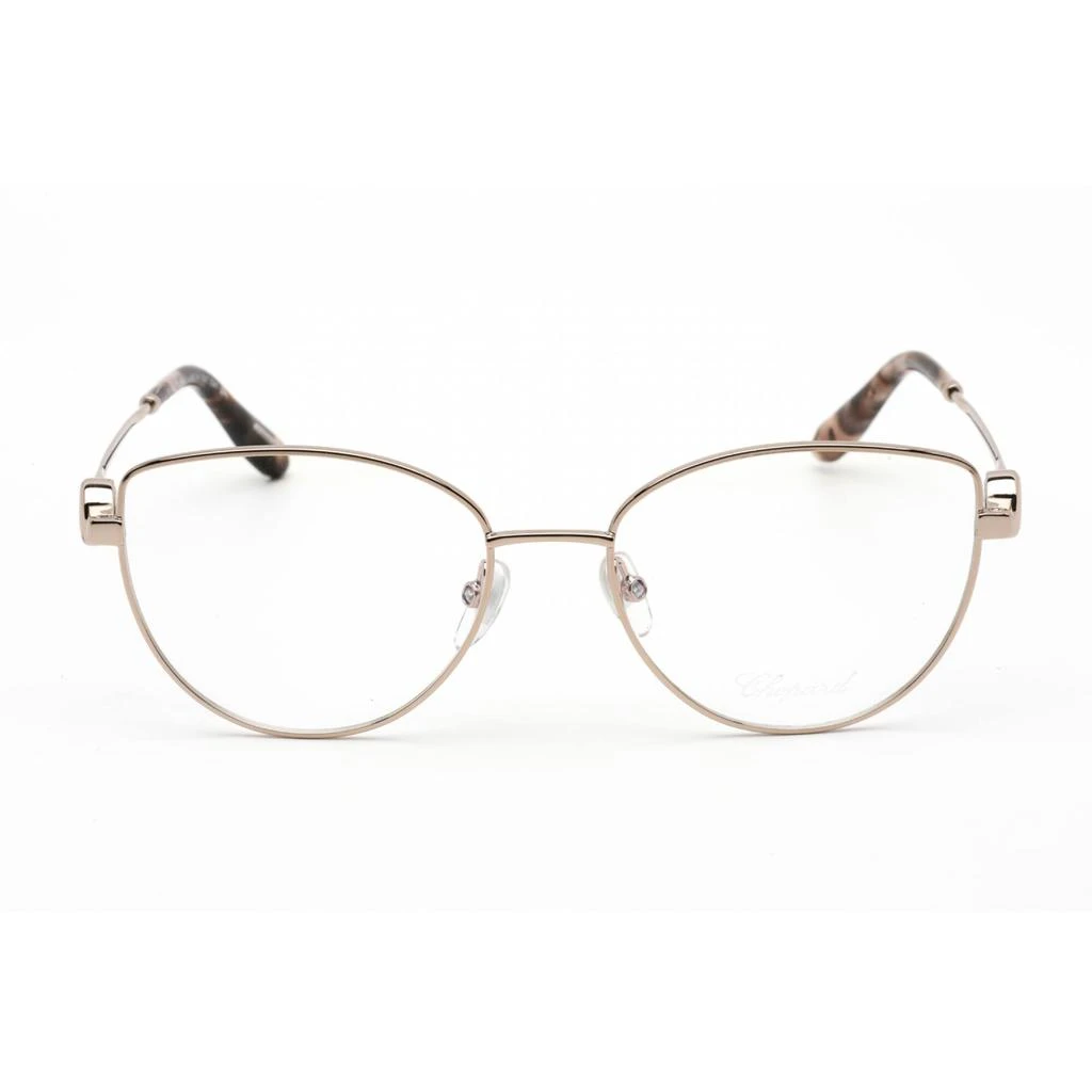 商品Chopard|Chopard Women's Eyeglasses - Clear Demo Lens Shiny Rose Gold Frame | VCHG02S 0A39,价格¥2315,第2张图片详细描述