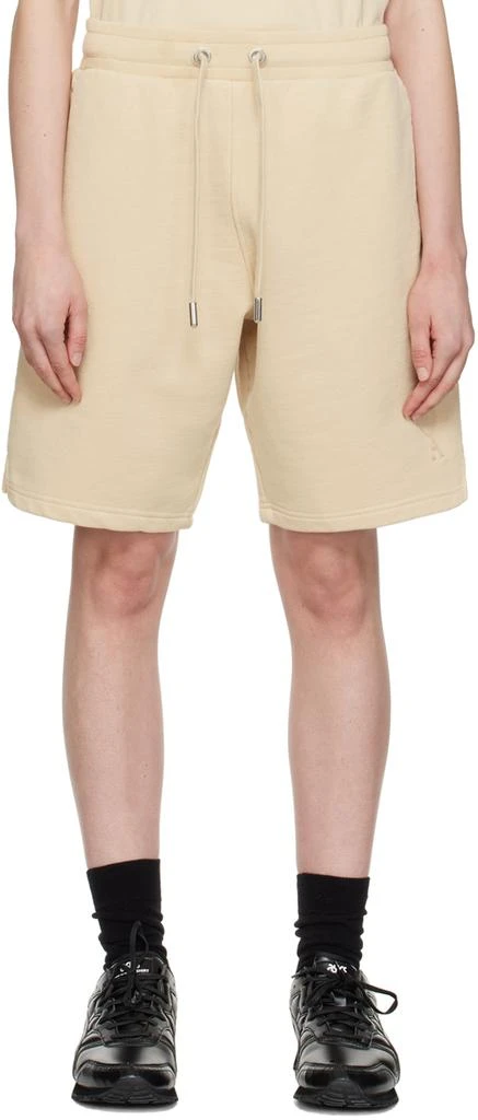 商品AMI|Beige Ami de Cœur Shorts,价格¥2323,第1张图片