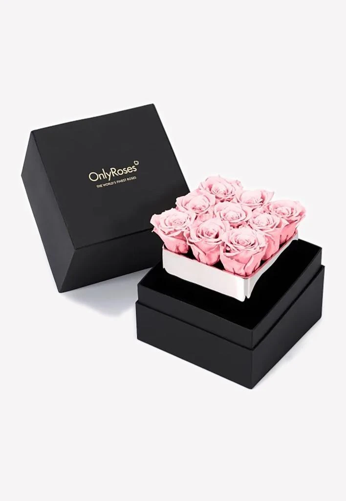 商品OnlyRoses|Infinite Rose Silver Cube,价格¥2333,第1张图片