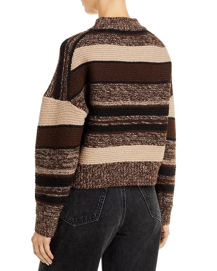 商品AQUA|Georgia Textured Striped Sweater - 100% Exclusive,价格¥196,第3张图片详细描述