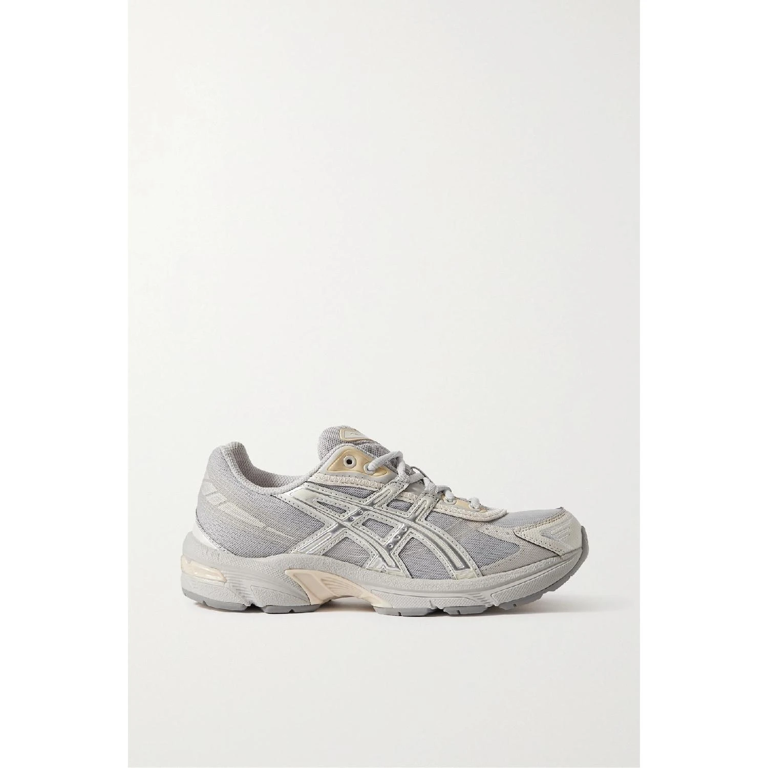 商品Asics|包邮包税【预售7天发货】 ASICS 23秋冬 女士 休闲运动鞋 GEL-1130 RE 金属感皮革边饰网眼运动鞋 1647597287443529 1201A783-021021 ,价格¥1525,第1张图片