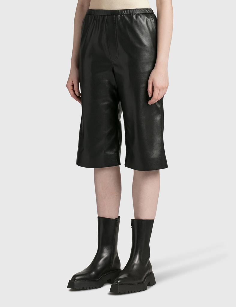 商品Nanushka|Wendel Leather Shorts,价格¥1091,第4张图片详细描述