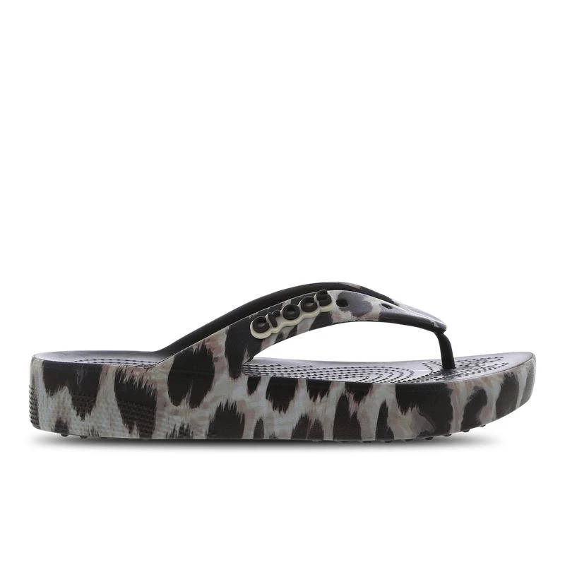 商品Crocs|Crocs Classic Platform Animal Remix Clog - Women Shoes,价格¥191,第1张图片