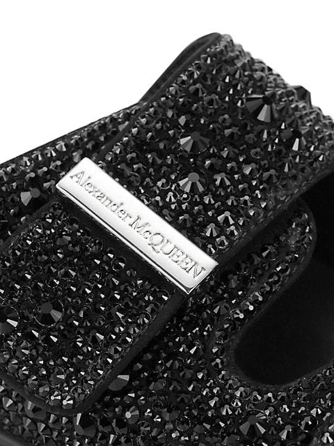 Hybrid Double Buckle Crystal Slides 商品