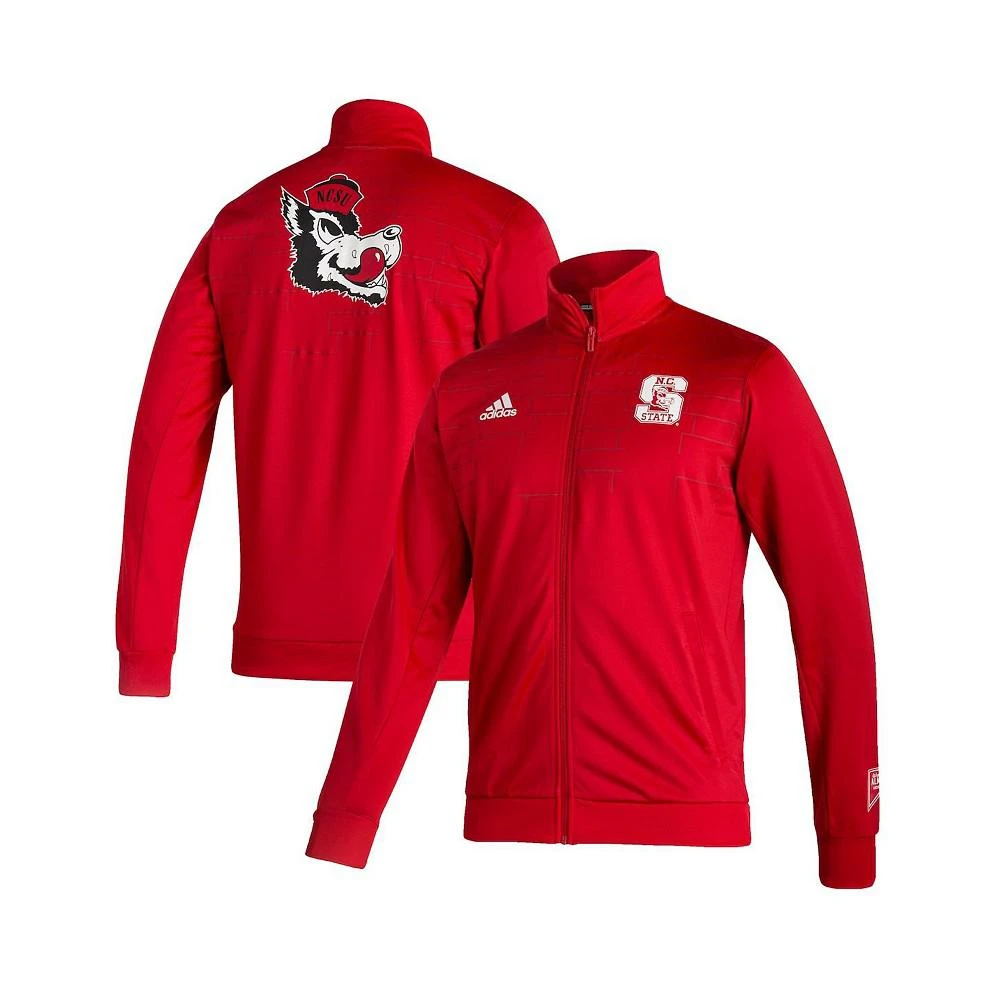 商品Adidas|Men's Red Nc State Wolfpack Football Strategy Full-Zip Jacket,价格¥630,第1张图片
