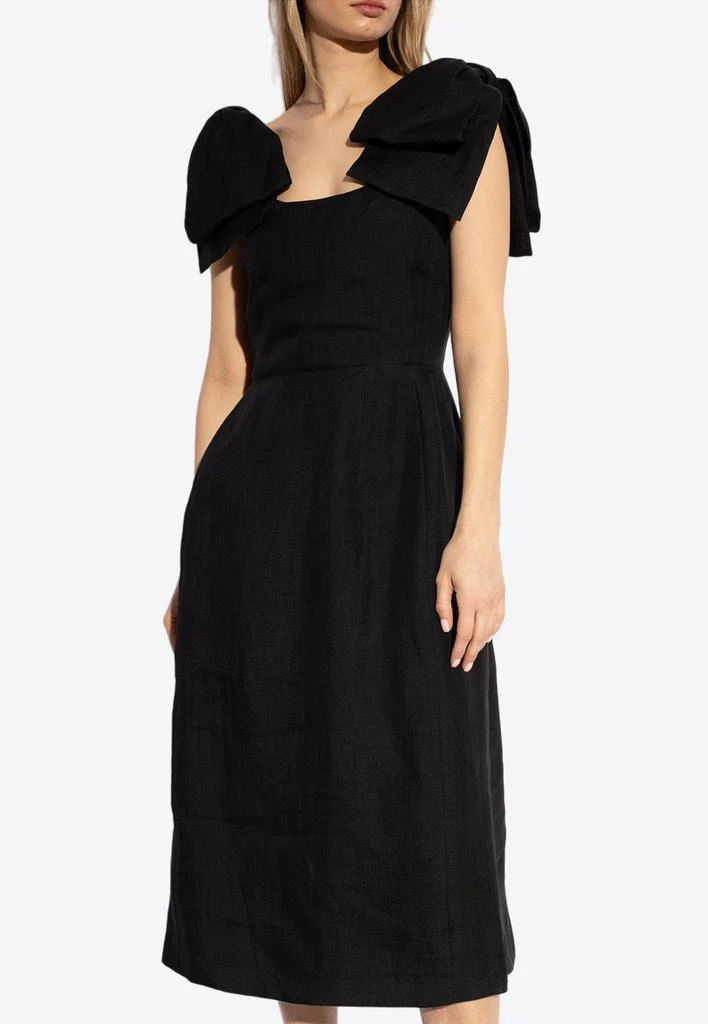 商品Chloé|Bow-Straps Midi Dress,价格¥15713,第1张图片