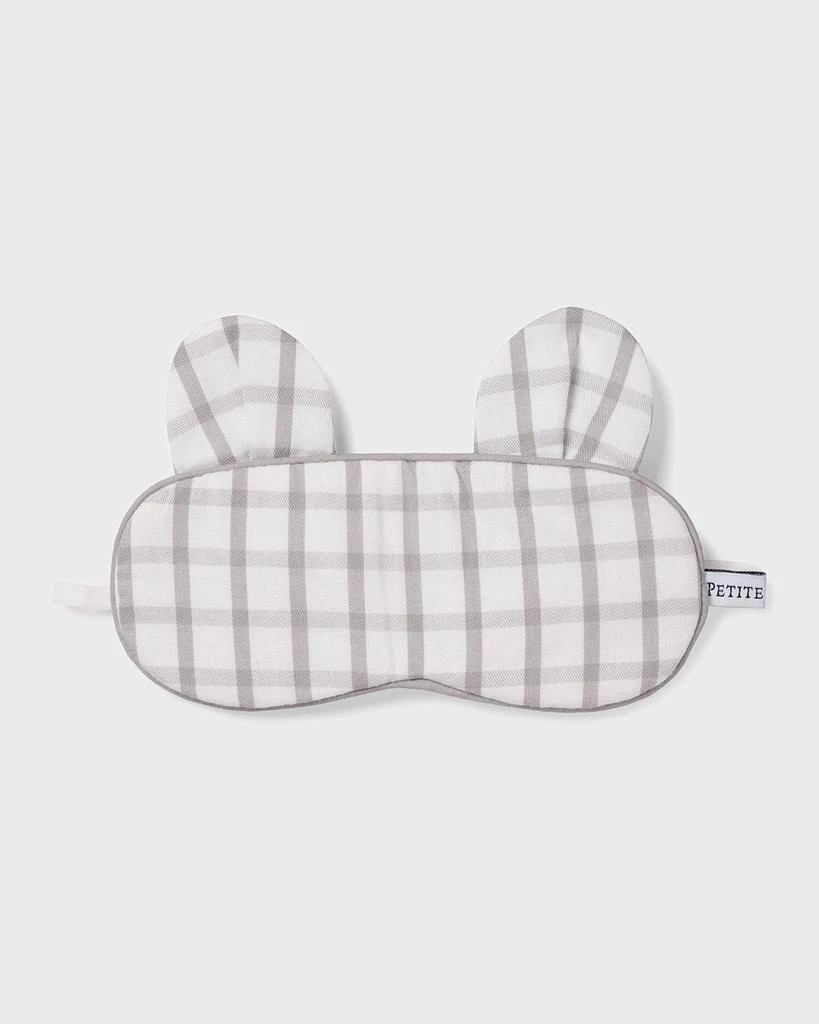 商品Petite Plume|Kid's Bear-y Sweet Tattersall Check Eye Mask,价格¥124,第1张图片