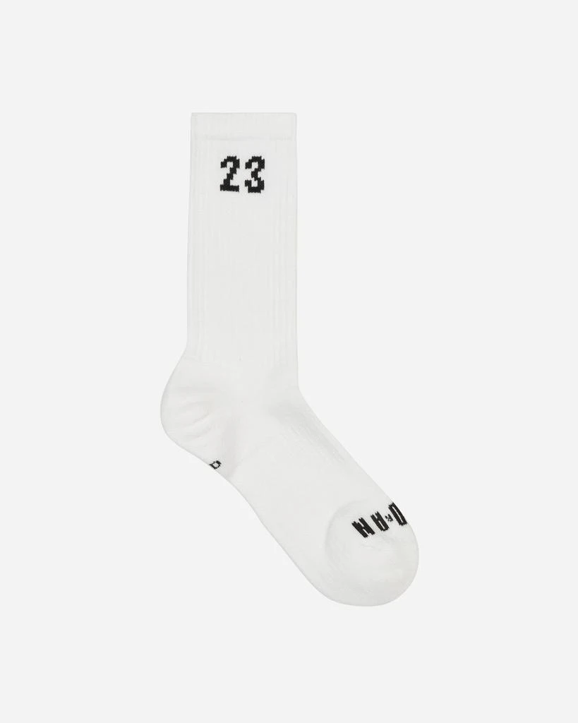 商品Jordan|3 Pack Essential Crew Socks White,价格¥76,第2张图片详细描述