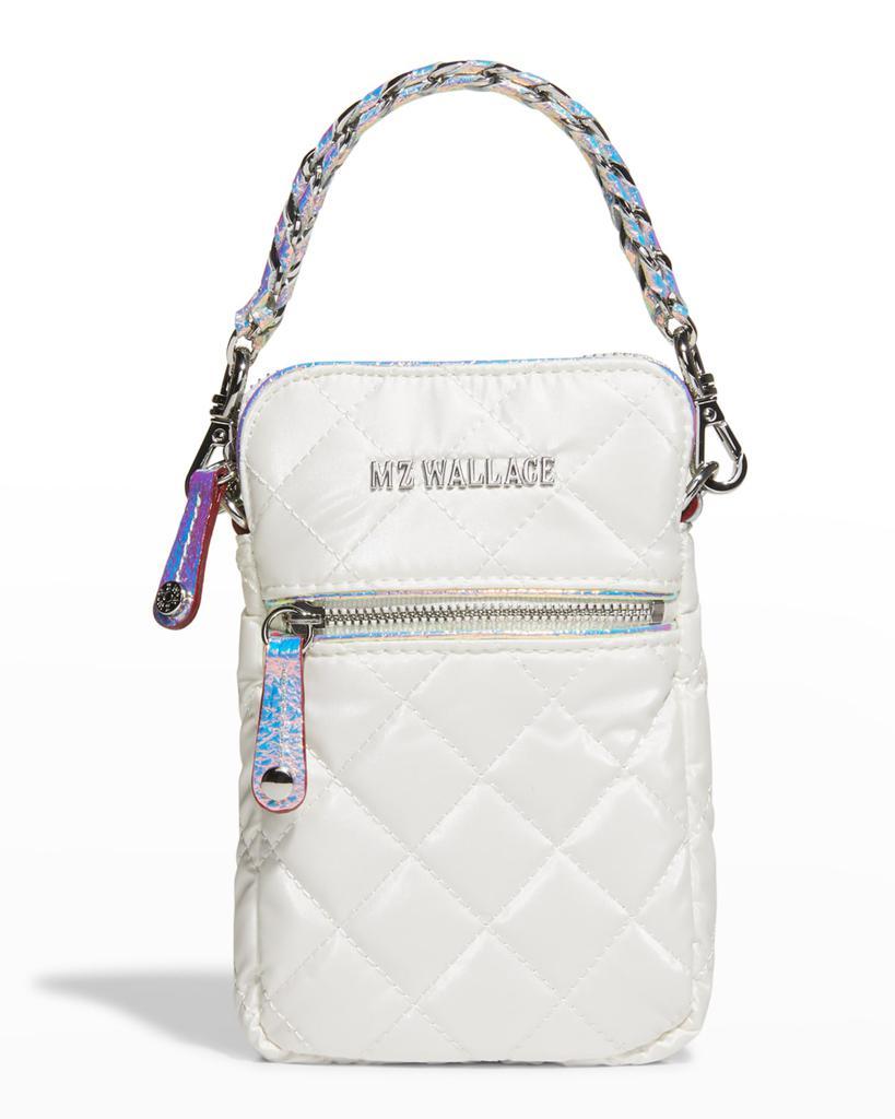 商品MZ Wallace|Crosby Micro Quilted Chain Crossbody Bag,价格¥1141,第1张图片