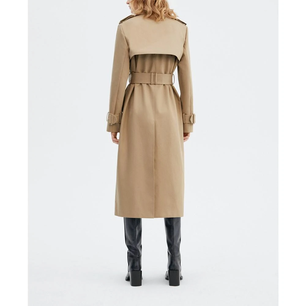 商品Mango|Women's Water-Repellent Premium Trench Coat,价格¥1495,第2张图片详细描述
