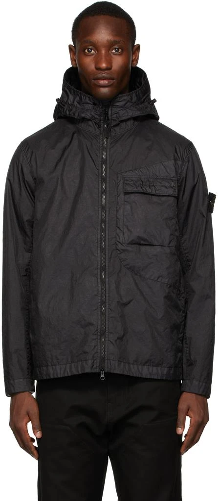 商品Stone Island|Black Membrana Jacket,价格¥4218,第1张图片