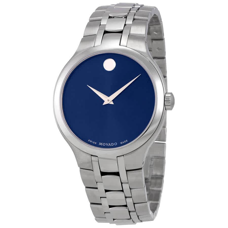 Movado Collection Blue Dial Mens Watch 0606369商品第1张图片规格展示