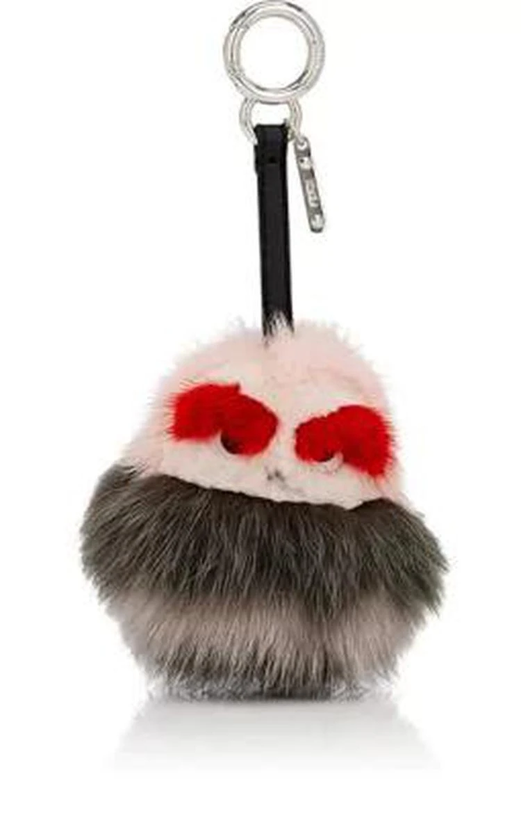 商品Fendi|Mink Fur Buggies Bag Charm,价格¥2522,第1张图片