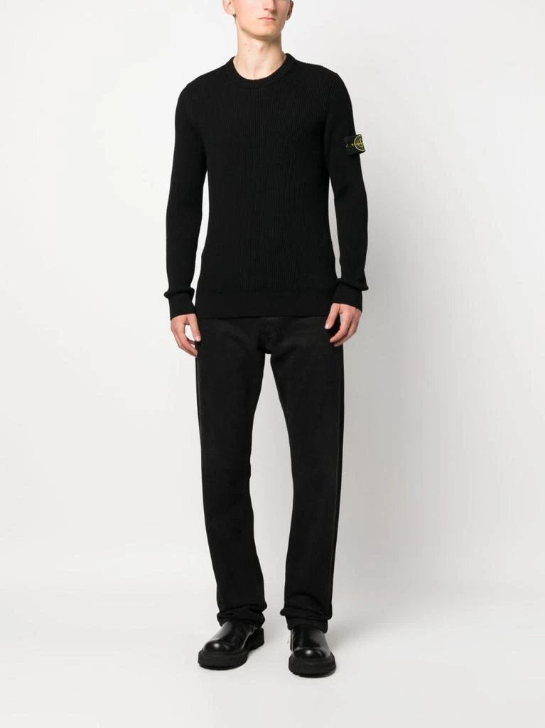 商品Stone Island|STONE ISLAND - Wool Pullover With Logo,价格¥2690,第3张图片详细描述