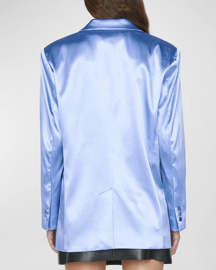 商品FRAME|Satin Strong Shoulder Blazer,价格¥2052,第5张图片详细描述