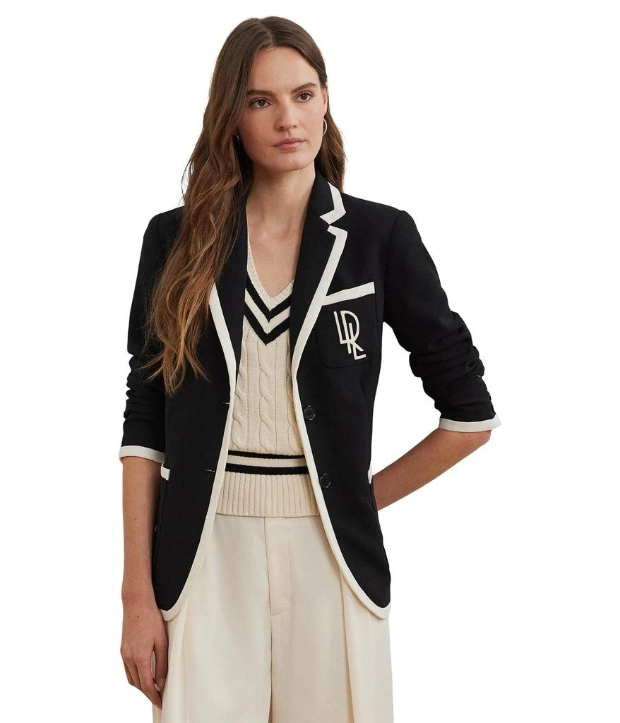 商品Ralph Lauren|Two-Tone Georgette Blazer,价格¥1415,第1张图片