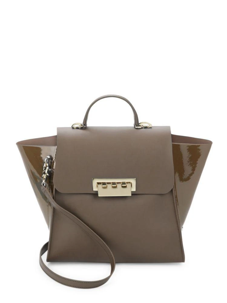 商品Zac Posen|Eartha Iconic 真皮手提包,价格¥1337,第1张图片