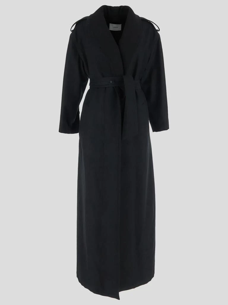 商品LARDINI|Lardini Shawl Collar Pound Coat,价格¥6674,第1张图片