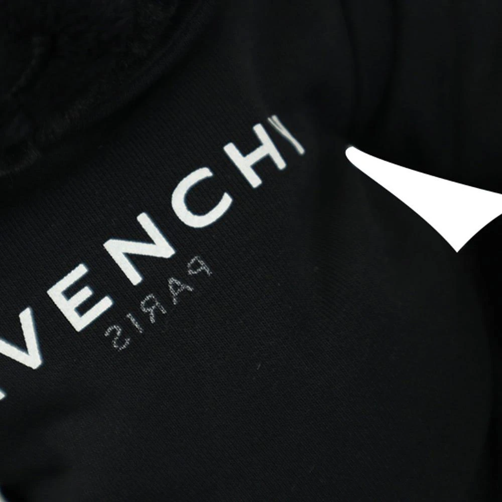 商品Givenchy|Black Plush Hoodie Teddy Bear,价格¥758,第2张图片详细描述