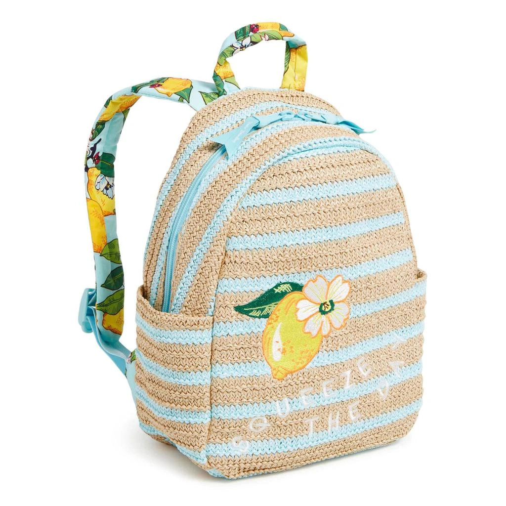 商品Vera Bradley|Vera Bradley Straw Compact Backpack,价格¥434,第2张图片详细描述