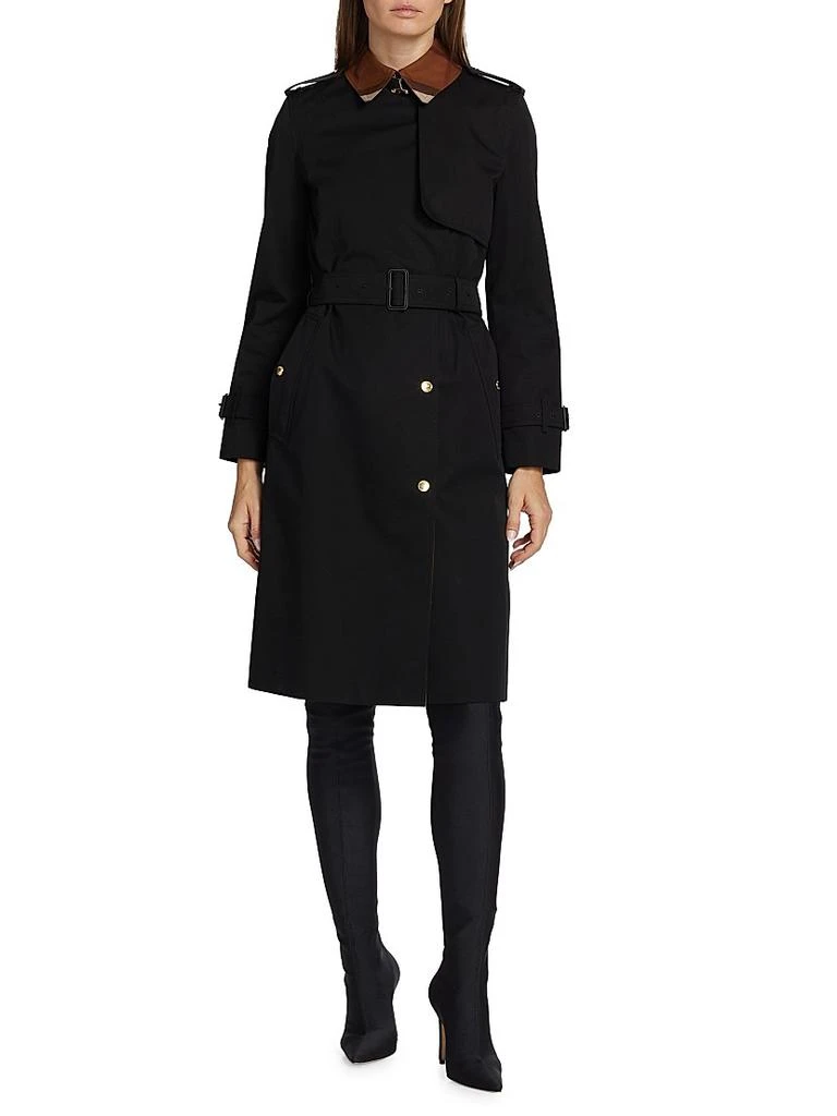 商品Burberry|Sandridge Belted Trench Coat,价格¥23247,第3张图片详细描述