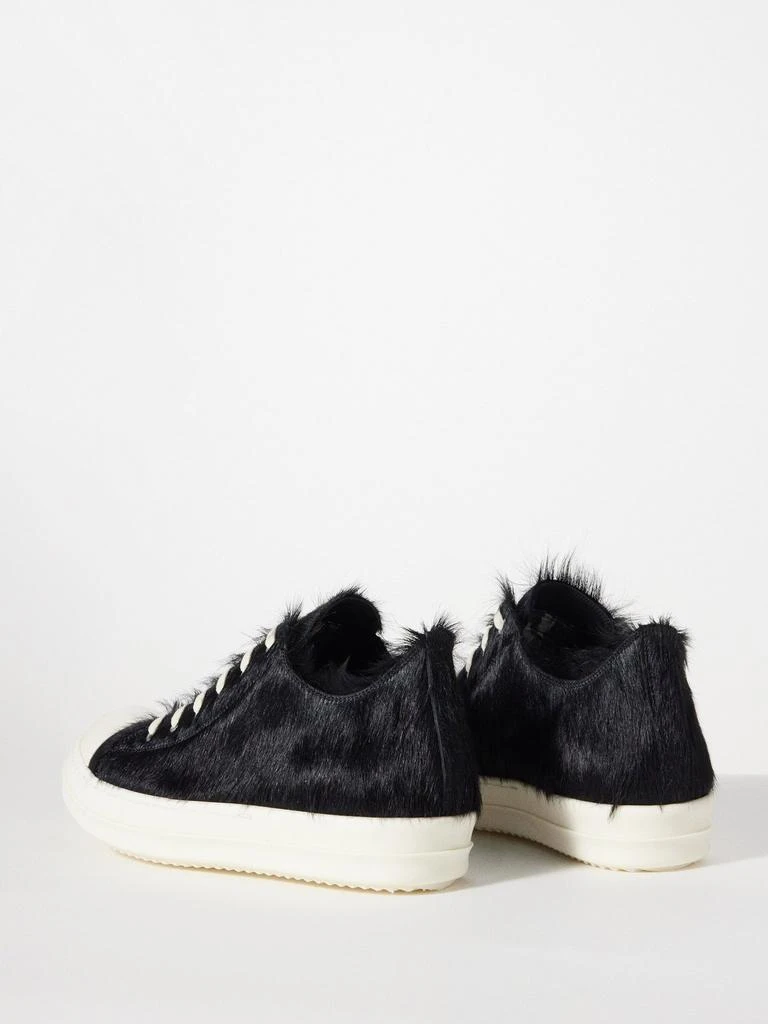 商品Rick Owens|Furry calf hair low-top trainers,价格¥3845,第3张图片详细描述