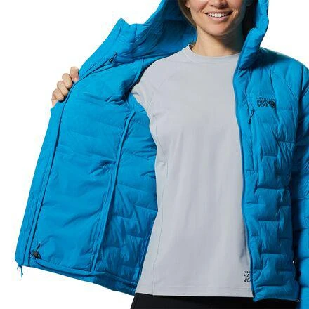 商品Mountain Hardwear|Stretchdown Hooded Jacket - Women's,价格¥981,第4张图片详细描述