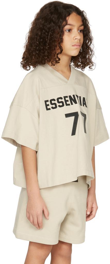 商品Essentials|Kids Beige Football T-Shirt,价格¥198,第5张图片详细描述