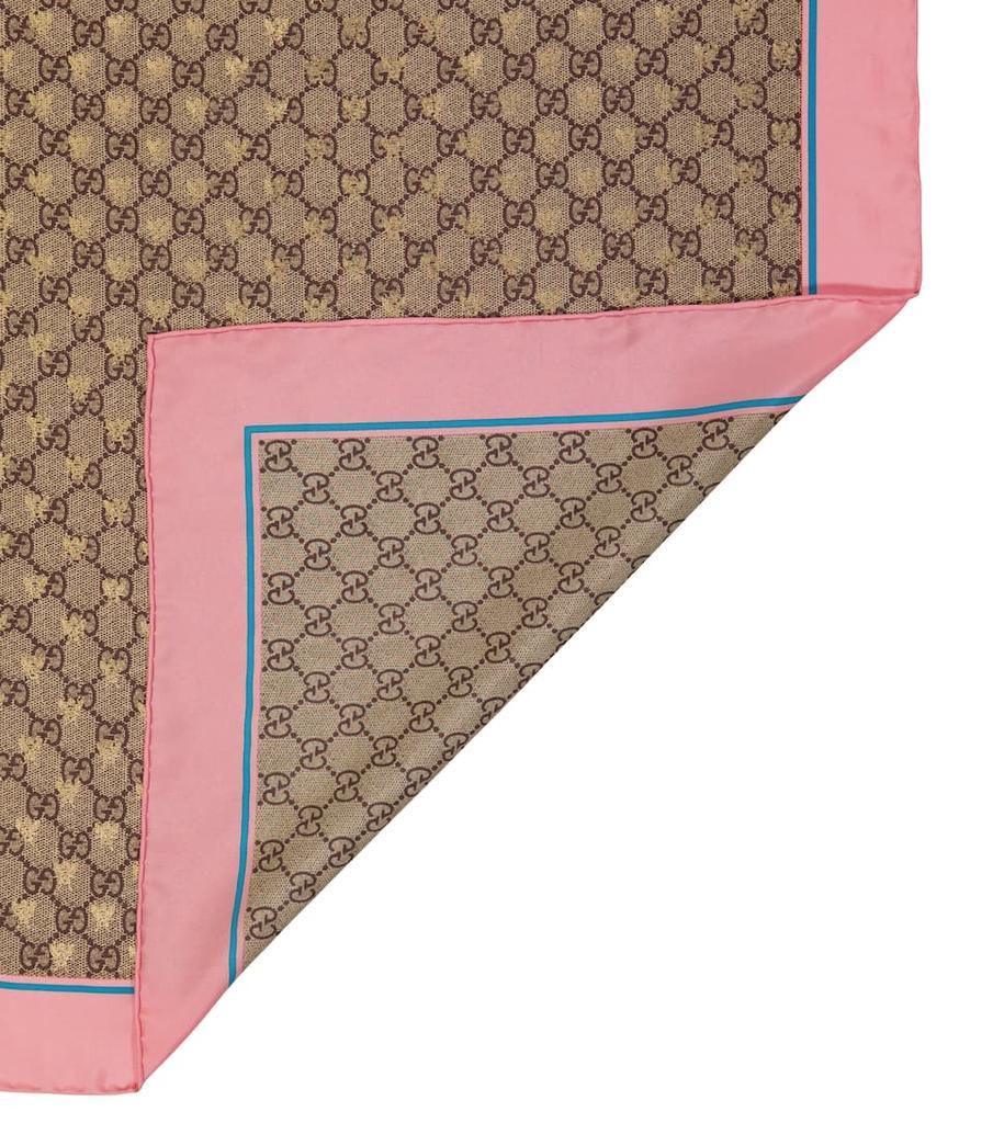 商品Gucci|GG真丝围巾,价格¥4447,第6张图片详细描述