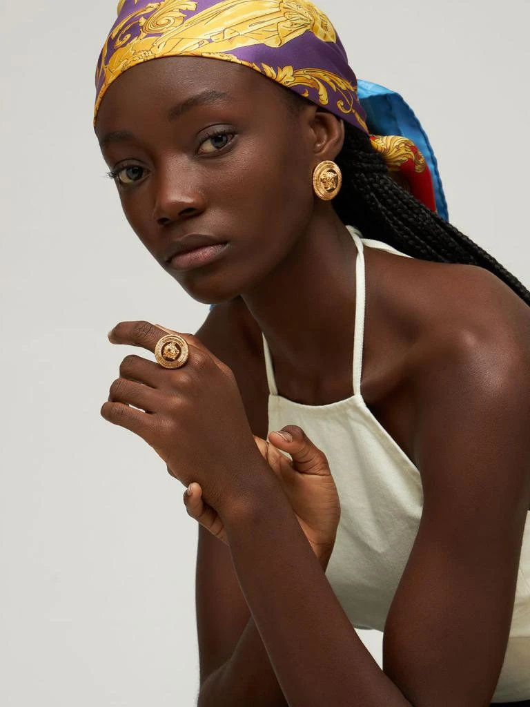 商品Versace|Medusa Thick Ring,价格¥858,第1张图片详细描述