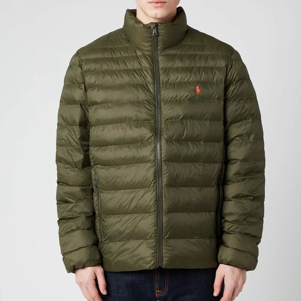 商品Ralph Lauren|Polo Ralph Lauren Men's Terra Poly Filled Jacket - Dark Loden,价格¥1536,第1张图片