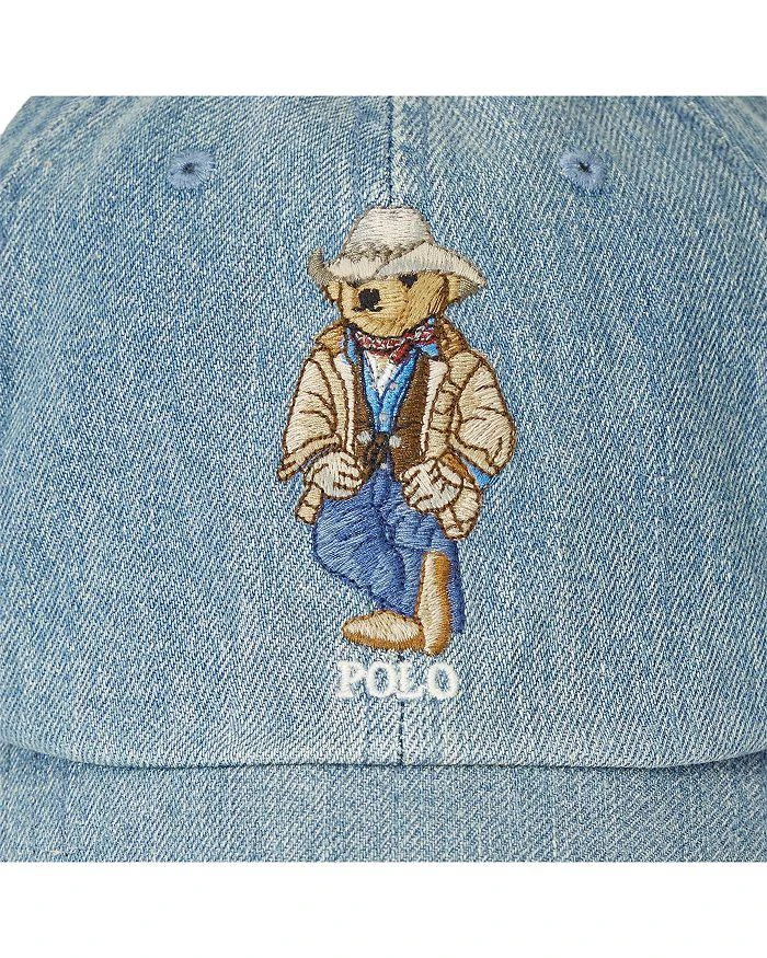 商品Ralph Lauren|Polo Bear Denim Ball Cap,价格¥315,第3张图片详细描述