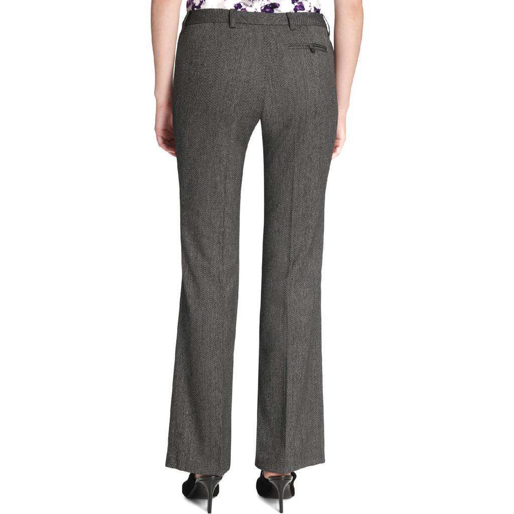 商品Calvin Klein|Calvin Klein Womens Herringbone Modern Fit Dress Pants,价格¥319,第5张图片详细描述