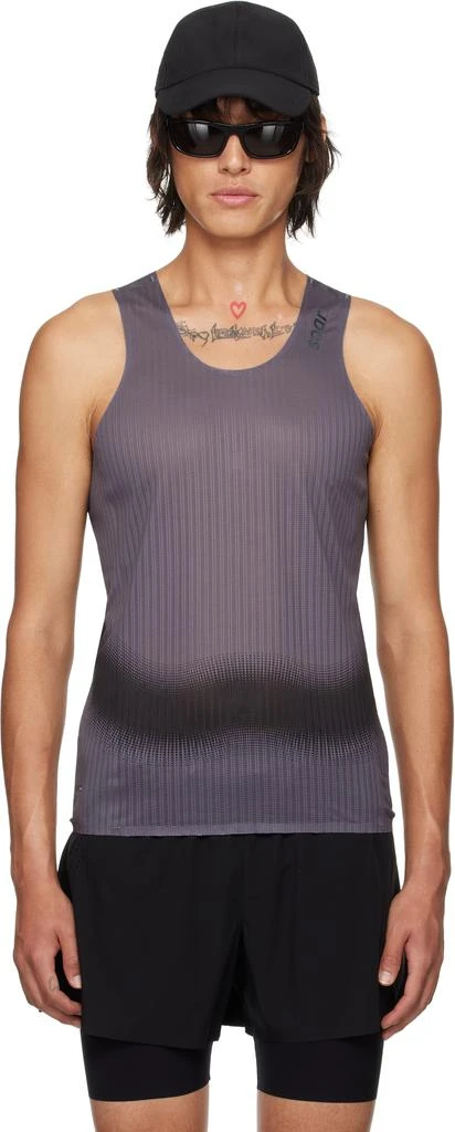 商品Soar Running|Gray Race Tank Top,价格¥525,第1张图片