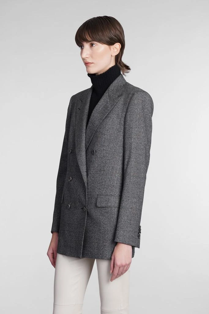 商品Tagliatore 0205|Tagliatore 0205 J-jasmine Blazer In Black Wool,价格¥4713,第4张图片详细描述