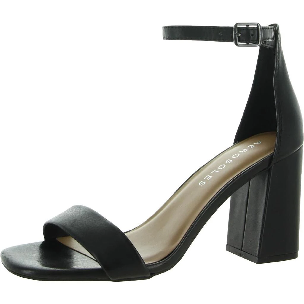 商品Aerosoles|Aerosoles Womens Long Beach Ankle Strap Open Toe Heel Sandals,价格¥130,第2张图片详细描述