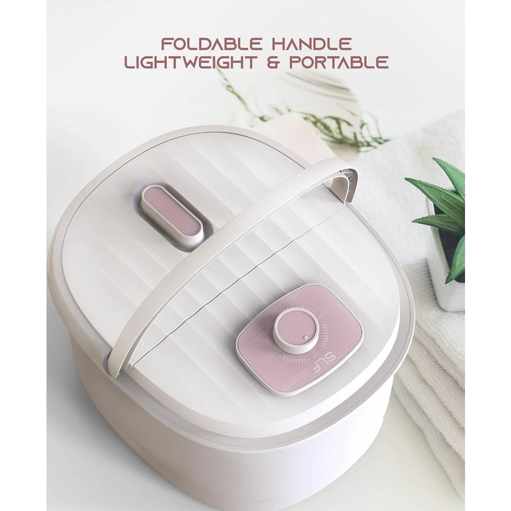 SLF Deluxe Heated Portable Bubble Bath Foot Massager 商品