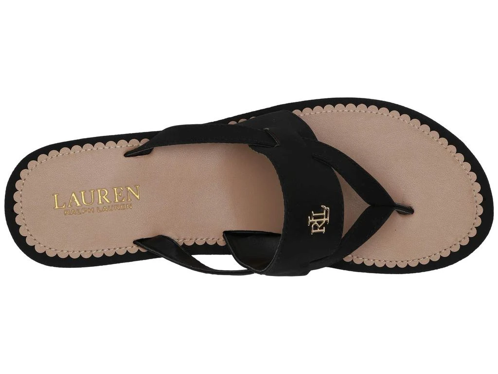 商品Ralph Lauren|Rosalind Wedge Sandal,价格¥325,第2张图片详细描述