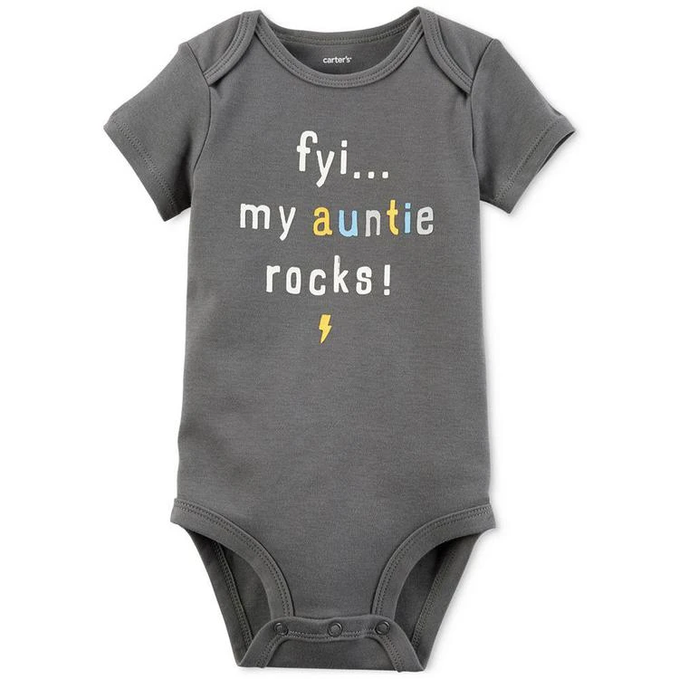 商品Carter's|Graphic-Print Cotton Bodysuit, Baby Boys,价格¥54,第1张图片