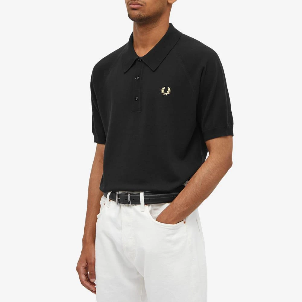 商品Fred Perry|Fred Perry Reissues Raglan Knitted Polo,价格¥838,第3张图片详细描述