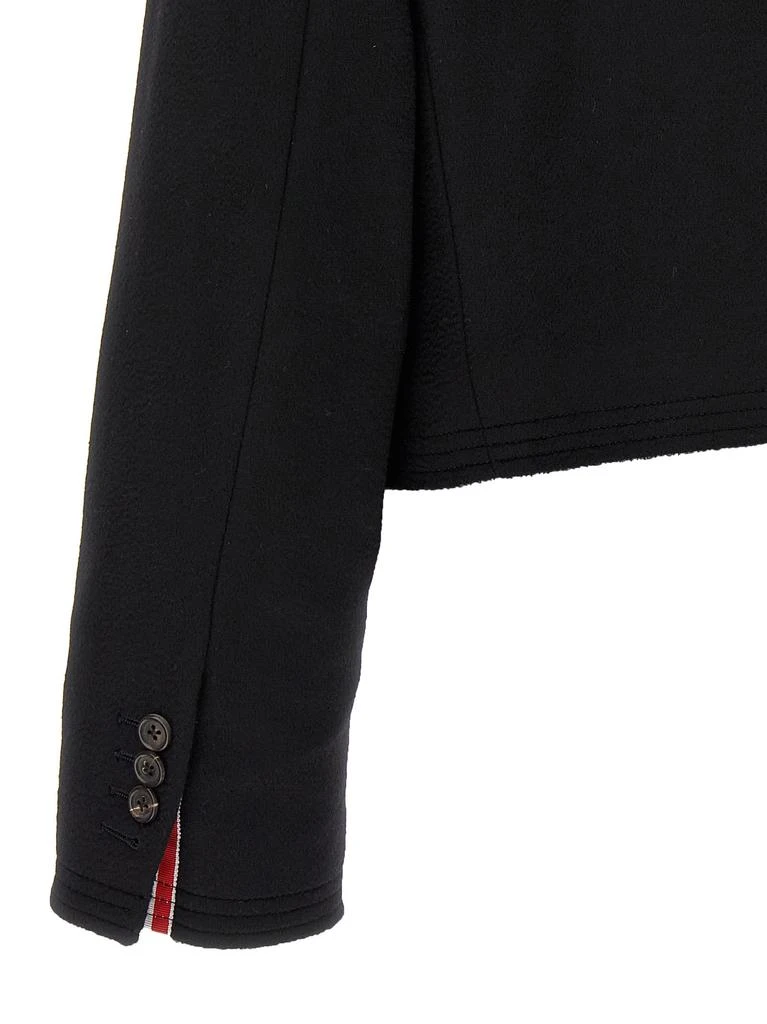 商品Thom Browne|Chesterfield Coats, Trench Coats Black,价格¥17122,第4张图片详细描述