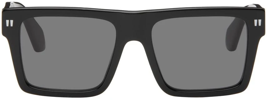 商品Off-White|Black Lawton Sunglasses,价格¥2434,第1张图片