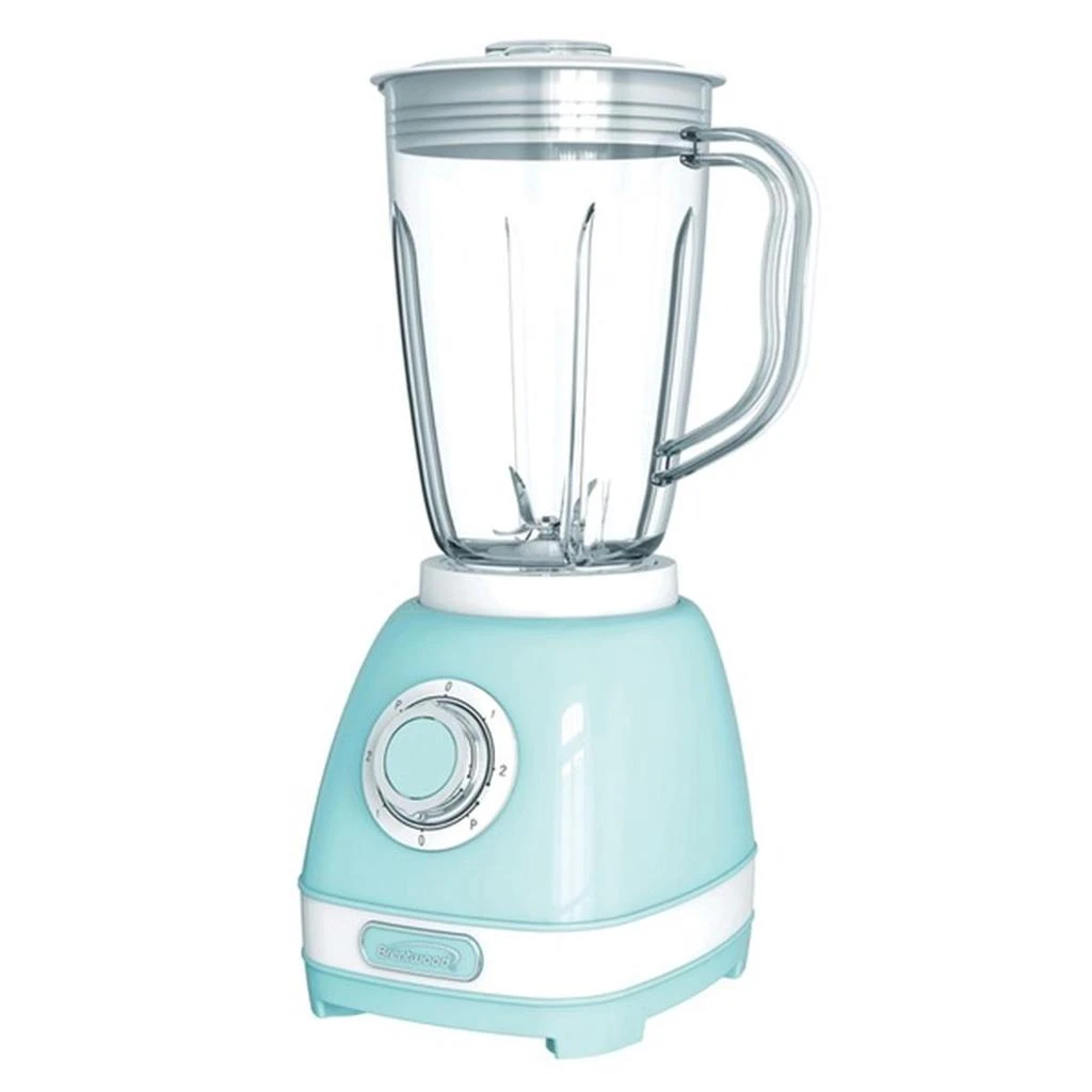 商品BRENTWOOD|Brentwood JB-330BL 50 oz 2-Speed Retro Blender - Blue,价格¥401,第1张图片