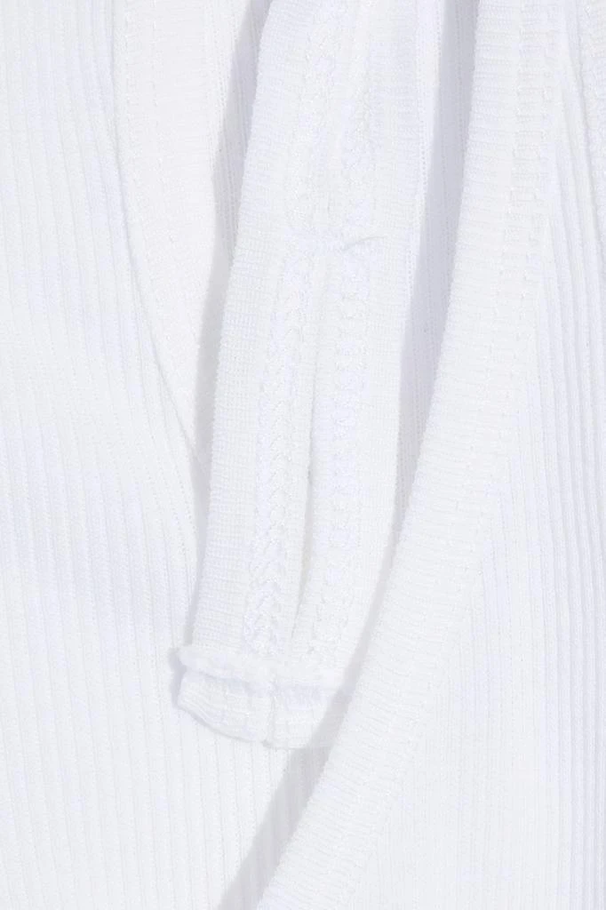 商品Helmut Lang|Layered ribbed cotton-jersey top,价格¥422,第2张图片详细描述